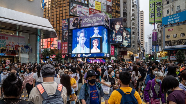 Hong Kong trece prin cea mai mare scădere a populației din istorie
