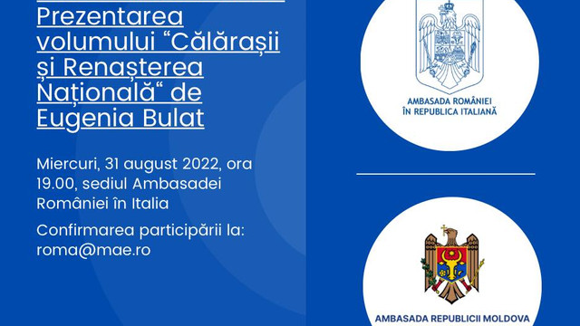 Ambasadele Republicii Moldova și României în Italia vor sărbători împreună Ziua Limbii Române