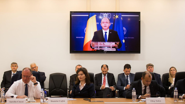 România, cel mai important susținător al aderării Republicii Moldova la UE. Bogdan Aurescu s-a adresat reuniunii ambasadorilor Republicii Moldova