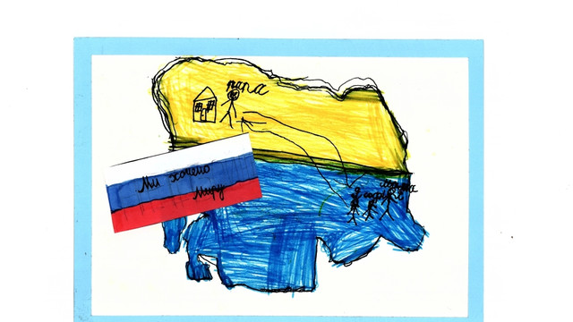 O expoziție de desene ale copiilor va fi expusă astăzi de CNPAC la Ambasada Ucrainei în Moldova 
