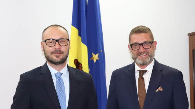 Ministrul Justiției a avut o întrevedere cu Ambasadorul României în R. Moldova, Cristian-Leon Țurcanu