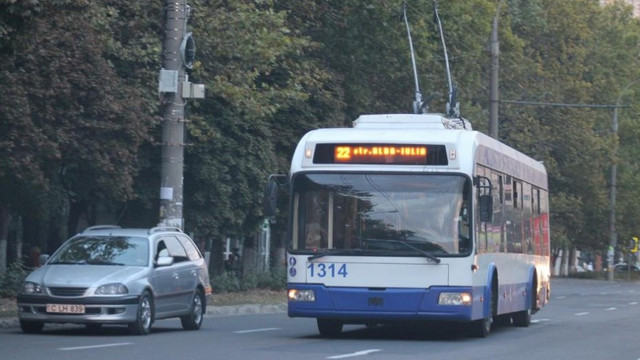 În acest weekend troleibuzele de pe ruta nr. 22, vor activa cu programul prelungit