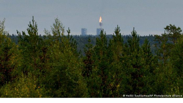 Rușii ard gazul pe care ar fi trebuit să-l exporte în Germania
