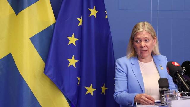 Suedia va oferi Ucrainei o asistență militară în valoare de aproape 47 milioane de euro