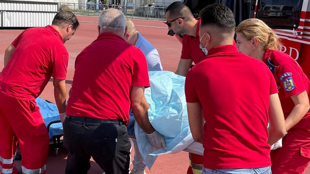 Un bărbat din Florești a fost transportat cu un echipaj SMURD la Chișinău