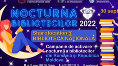 Biblioteca Națională organizează Nocturna Bibliotecilor din R. Moldova și România
