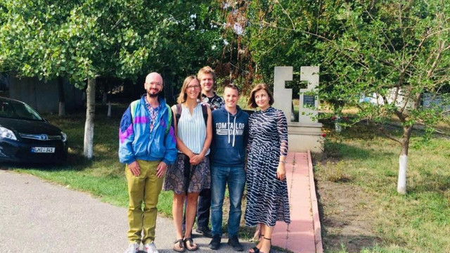 Studenți din Germania au vizitat comuna Cruzești