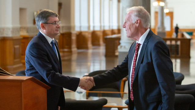 Președintele Parlamentului, Igor Grosu, s-a întâlnit cu omologul său danez: „Integrarea europeană a Republicii Moldova este proiectul nostru de țară”