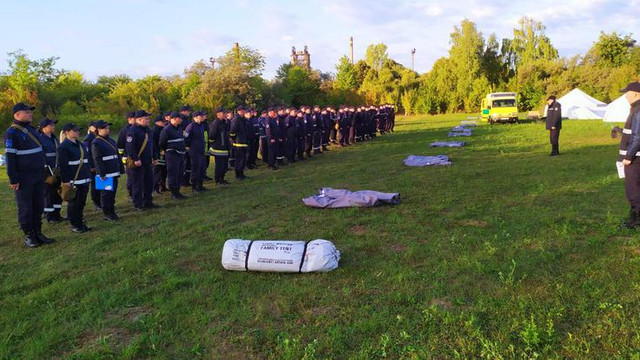 Peste 150 de salvatori și pompieri din nordul R. Moldova, ridicați pe alertă
