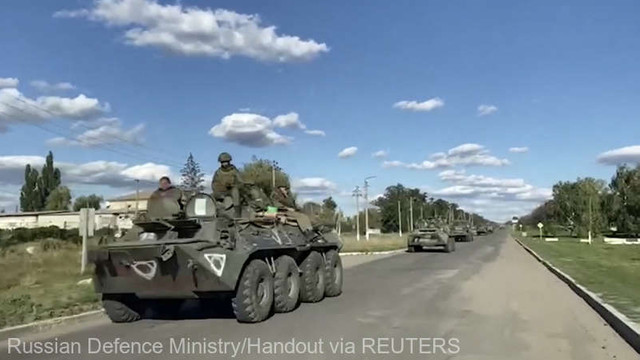 Moscova anunță că atacă forțele ucrainene în regiunea Harkov și că mii de persoane au fugit în Rusia în ultimele 24h
