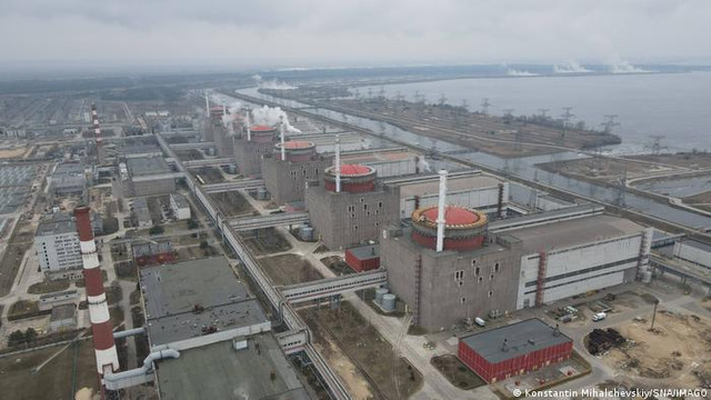 Centrala nucleară din Zaporojie, din nou deconectată de la rețeaua electrică, după bombardamente rusești (Energoatom)