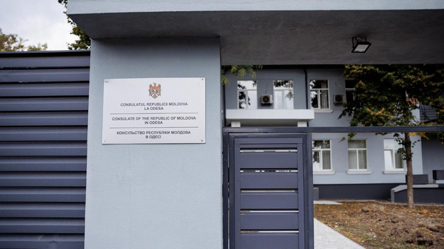 Nicu Popescu a vizitat Consulatul Republicii Moldova de la Odesa. „În perioada de război nu și-a sistat nici pentru o zi activitatea”