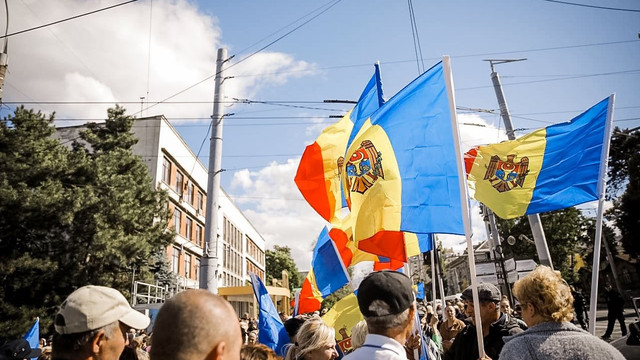 Protest organizat de Partidul Șor în Chișinău
