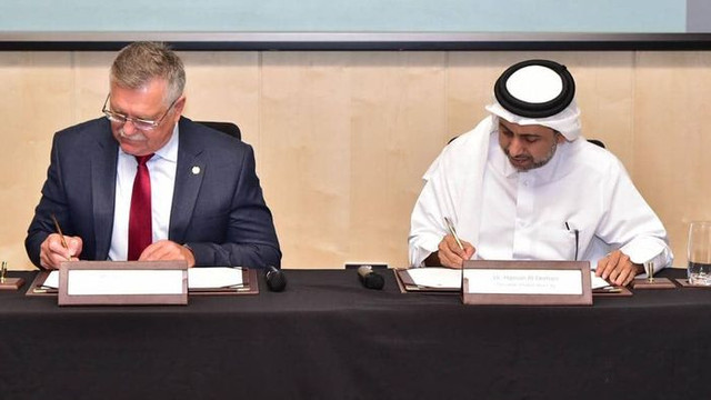 A fost semnat Memorandumul de Înțelegere dintre Universitatea de Stat din Moldova și Universitatea din Qatar