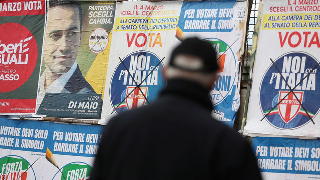 Italia. A început votul pentru alegerea noului parlament