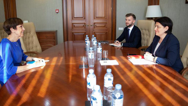 Ambasadoarea Germaniei la Chișinău, Margret Maria Uebber, la întâlnirea cu Natalia Gavrilița: „Germania va sprijini, în continuare, agenda europeană a Republicii Moldova”