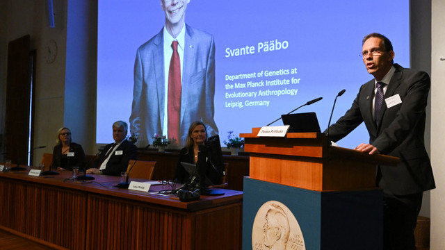 Geneticianul suedez Svante Pääbo a câștigat Premiul Nobel pentru medicină
