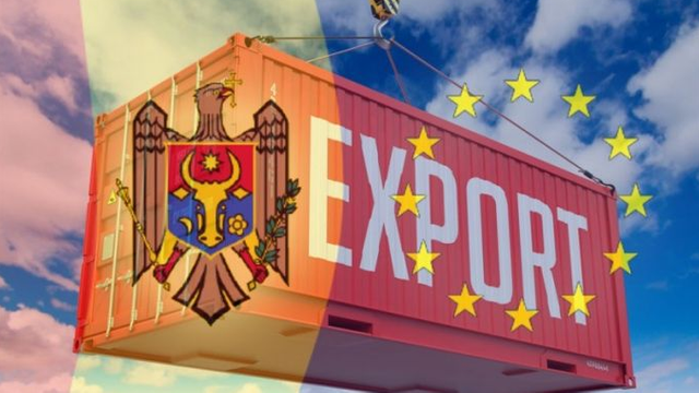 Creștere de aproape 60% a exporturilor Republicii Moldova în Uniunea Europeană