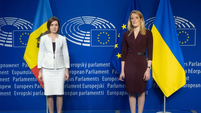 Maia Sandu a discutat cu Președintele Parlamentului European