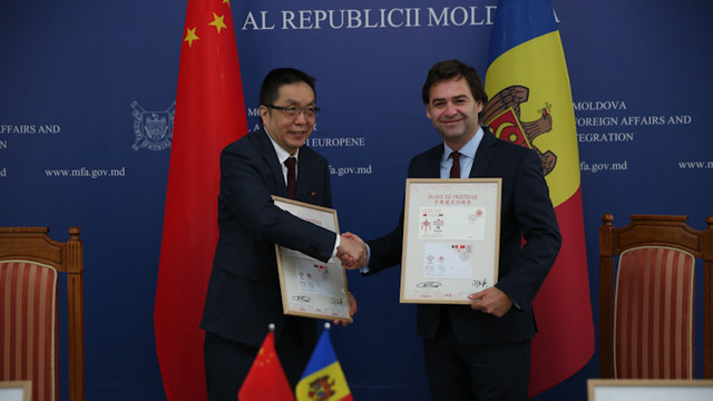 China și Republica Moldova au lansat emisiuni de mărci poștale aniversare
