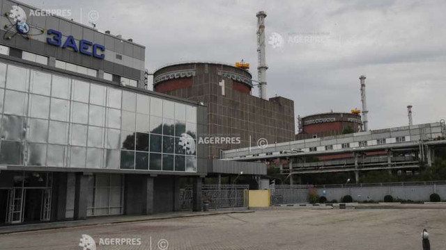 Centrala nucleară din Zaporojie deconectată de la alimentarea electrică în urma unui bombardament rusesc 