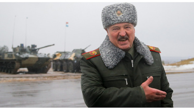 6.000 de militari bieloruși, mobilizați la granița cu Ucraina. Putin îl presează pe Lukașenko să intre în război

