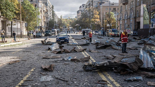 FOTO | Recentele bombardamente ale Rusiei în Ucraina, condamnate la nivel internațional

