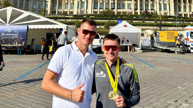Atletul Maxim Raileanu a cucerit bronzul la semimaratonul de la București
