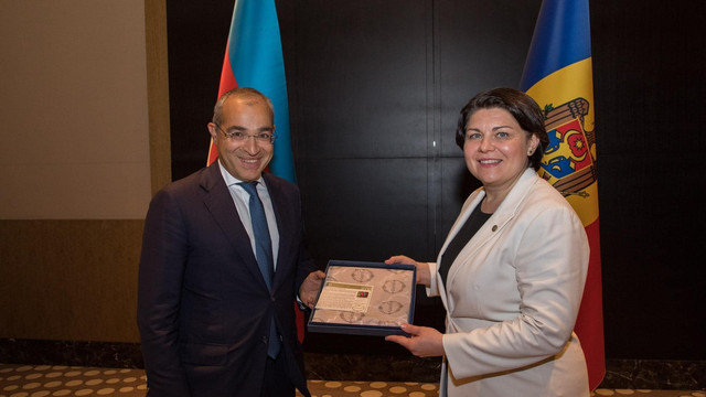 Natalia Gavrilița a avut o întrevedere cu ministrul Economiei al Republicii Azerbaidjan, Mikayil Jabbarov