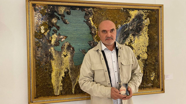 FOTO | „Iubirea” lui Igor Svernei a fost inaugurată la Muzeul Național de Artă al Moldovei