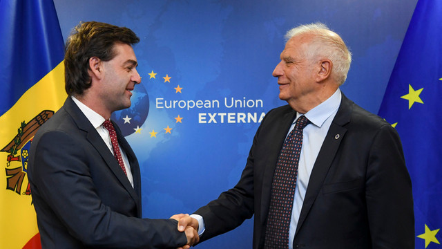 Întâlnire Josep Borrell-Nicu Popescu la Bruxelles: UE va asigura sprijinul politic, financiar și tehnic pentru R. Moldova în atenuarea impactului războiului din Ucraina