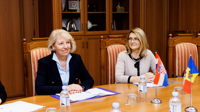 Agenda europeană și eforturile susținute ale Republicii Moldova în avansarea procesului de aderare la Uniunea Europeană, discutate cu oficiali croați aflați în vizită la Chișinău