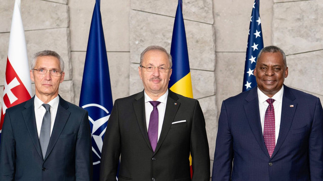 Declarație “București 9”, adoptată în prezența secretarului apărării din SUA și secretarului general NATO: Ne bazăm pe suplimentarea forțelor aliaților pe flancul estic
