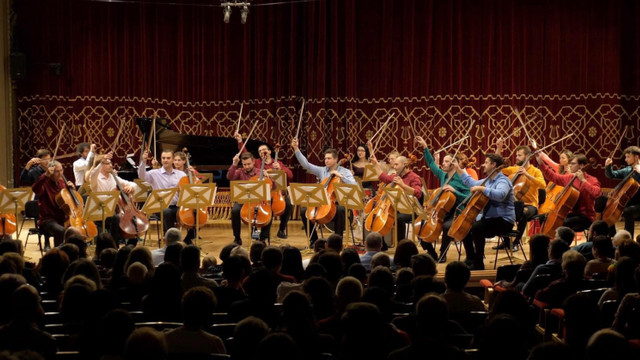 După șase concerte în România, Violoncellissimo ajunge la Chișinău. Piese de muzică clasică de pe coloane sonore ale mai multor filme celebre, la Sala cu Orgă