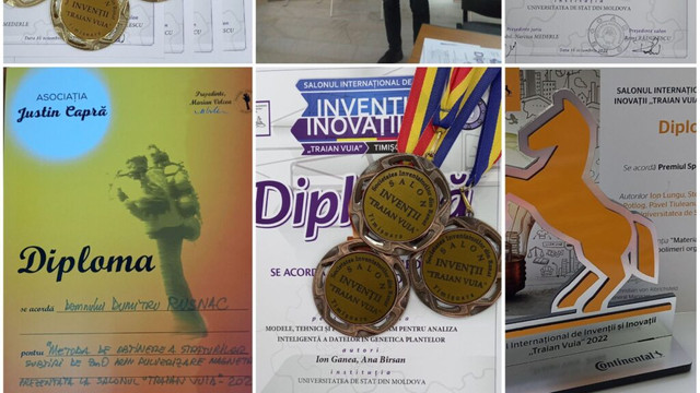 3 medalii de bronz și două premii speciale pentru USM obținute la Salonul Internațional de Invenții și Inovații „Traian VUIA”