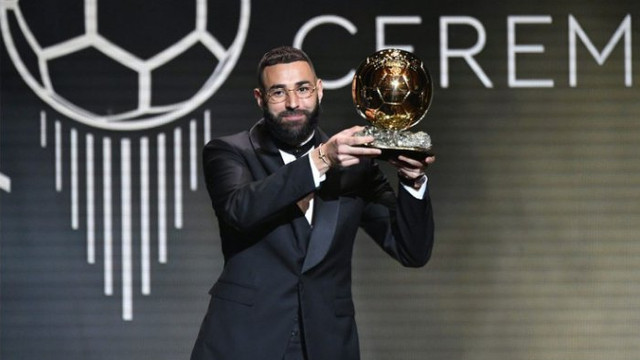 Karim Benzema a cucerit trofeul Balonul de Aur