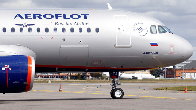 Cu spațiul aerian al UE închis pentru companiile aeriene rusești, Aeroflot vrea să îi trimită pe ruși în Africa