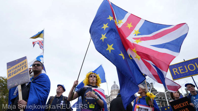 Mii de manifestanți au cerut la Londra reintegrarea Marii Britanii în UE