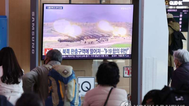 Schimb de focuri de avertizare între cele două Corei la frontiera maritimă