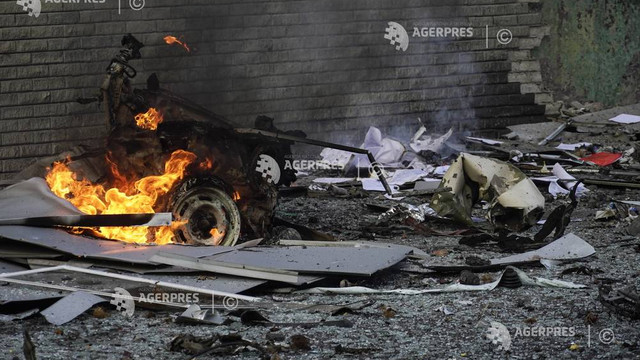 Cinci răniți într-o explozie la Melitopol, în sud-estul Ucrainei, anunță autoritățile proruse