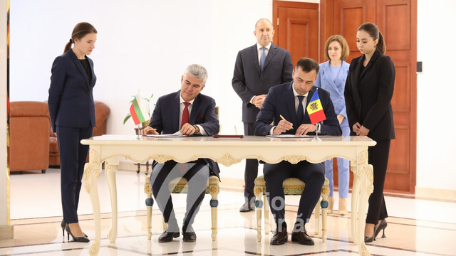 Republica Moldova și Bulgaria au semnat un contract de livrare a gazelor naturale