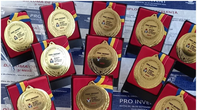 12 medalii de aur și premiul special „PRO INVENT XX” pentru USM, la salonul internațional al cercetării științifice, inovatorii și inventicii PRO INVENT 2022
