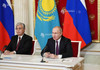 Președinții rus și kazah își afișează unitatea după tensiuni cu privire la războiul din Ucraina