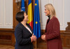 Premierul Natalia Gavrilița, întrevedere la București cu președintele Senatului din România, Alina Gorghiu