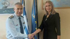 Vizita în Grecia a șefei adjuncte a Poliției de Frontieră, Diana Salcuțan