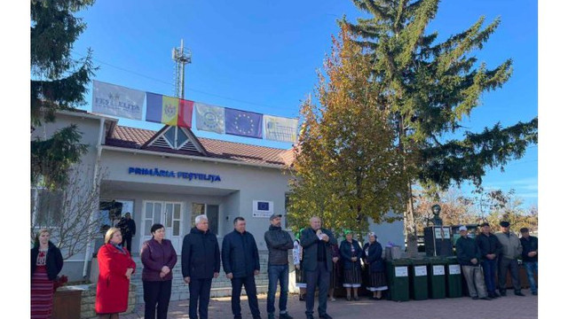 Un nou serviciu comunal a fost lansat la Feștelița, Ștefan Vodă