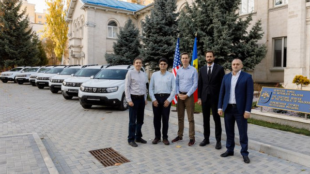 Cu suportul SUA, Serviciul Vamal al Republicii Moldova a primit șapte vehicule de teren pentru patrularea echipelor mobile