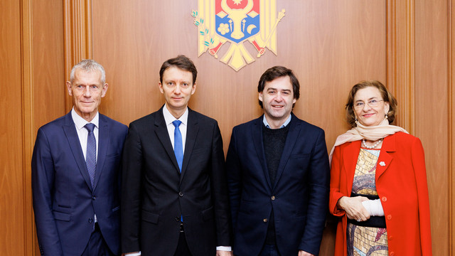 Nicu Popescu s-a întâlnit la MAEIE cu delegația Parlamentului European condusă de Siegfried Mureșan