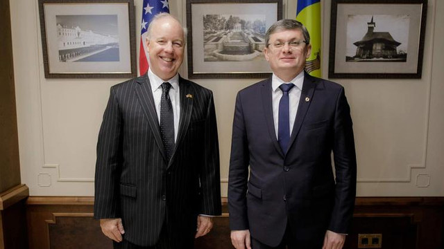 Igor Grosu, la întrevederea cu ambasadorul SUA la Chișinău: „Noi vom face tot posibilul să ajutăm cetățenii să iasă din această iarnă complicată”