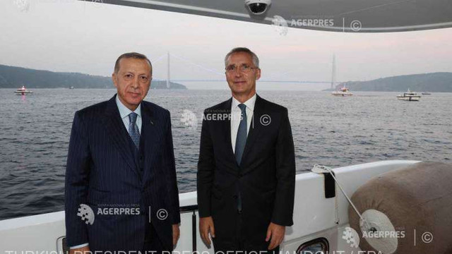 Turcia menține blocajul asupra extinderii NATO după vizita lui Stoltenberg